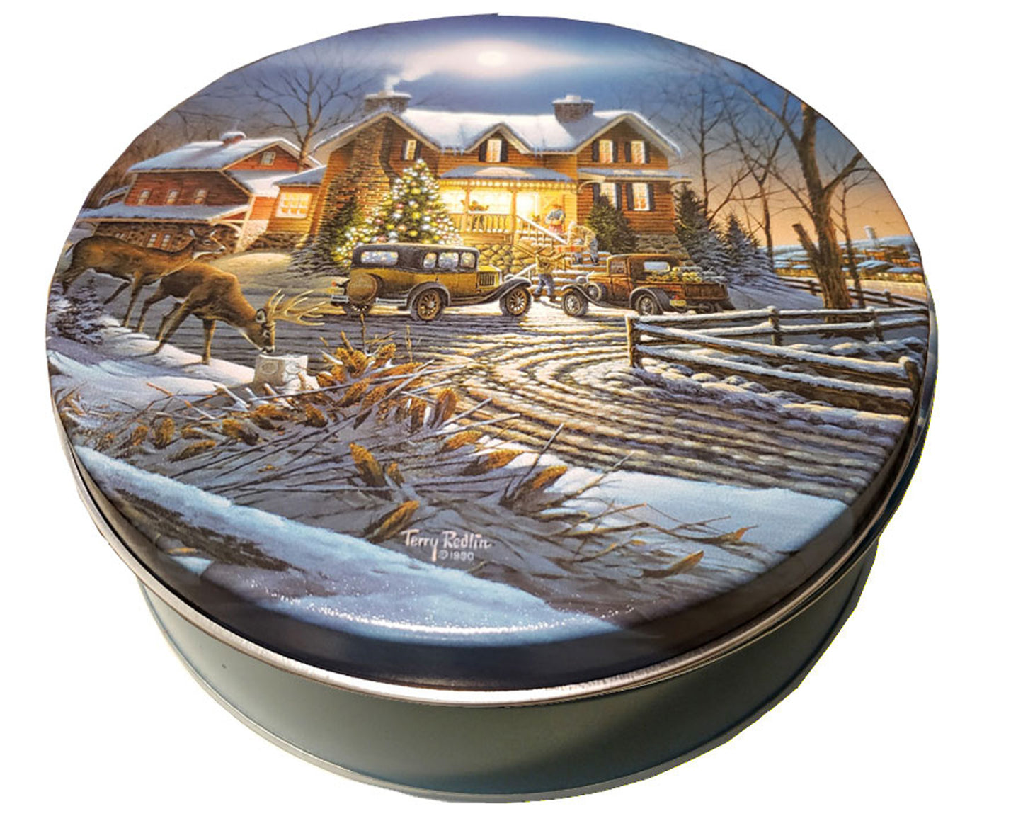 Classic Light 48 Oz. Holiday Tin - JaneParker.com