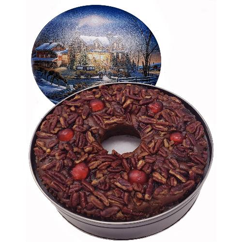 Dark 48 Oz. Ring Holiday Tin - JaneParker.com