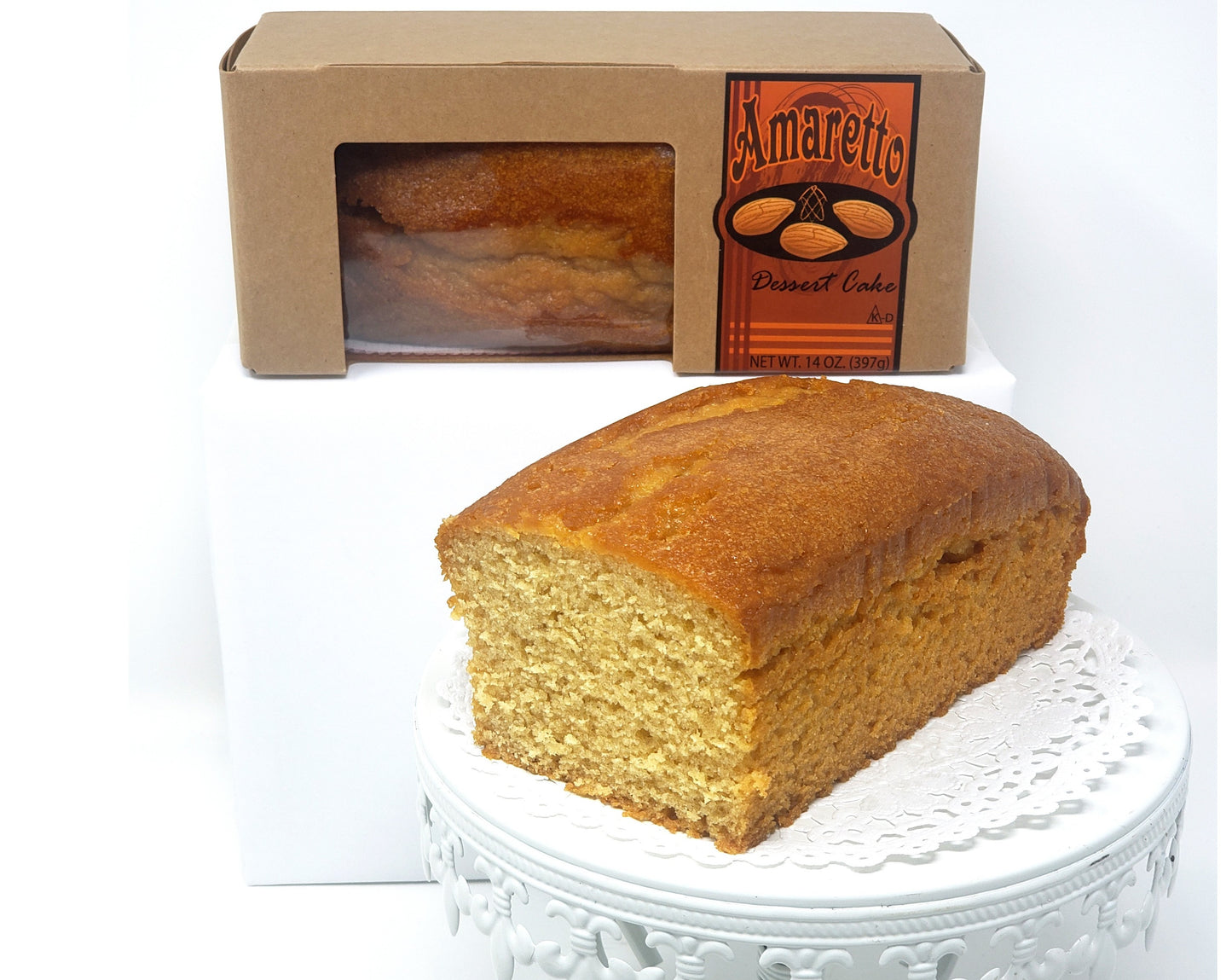 Amaretto Liqueur Dessert Cake - JaneParker.com