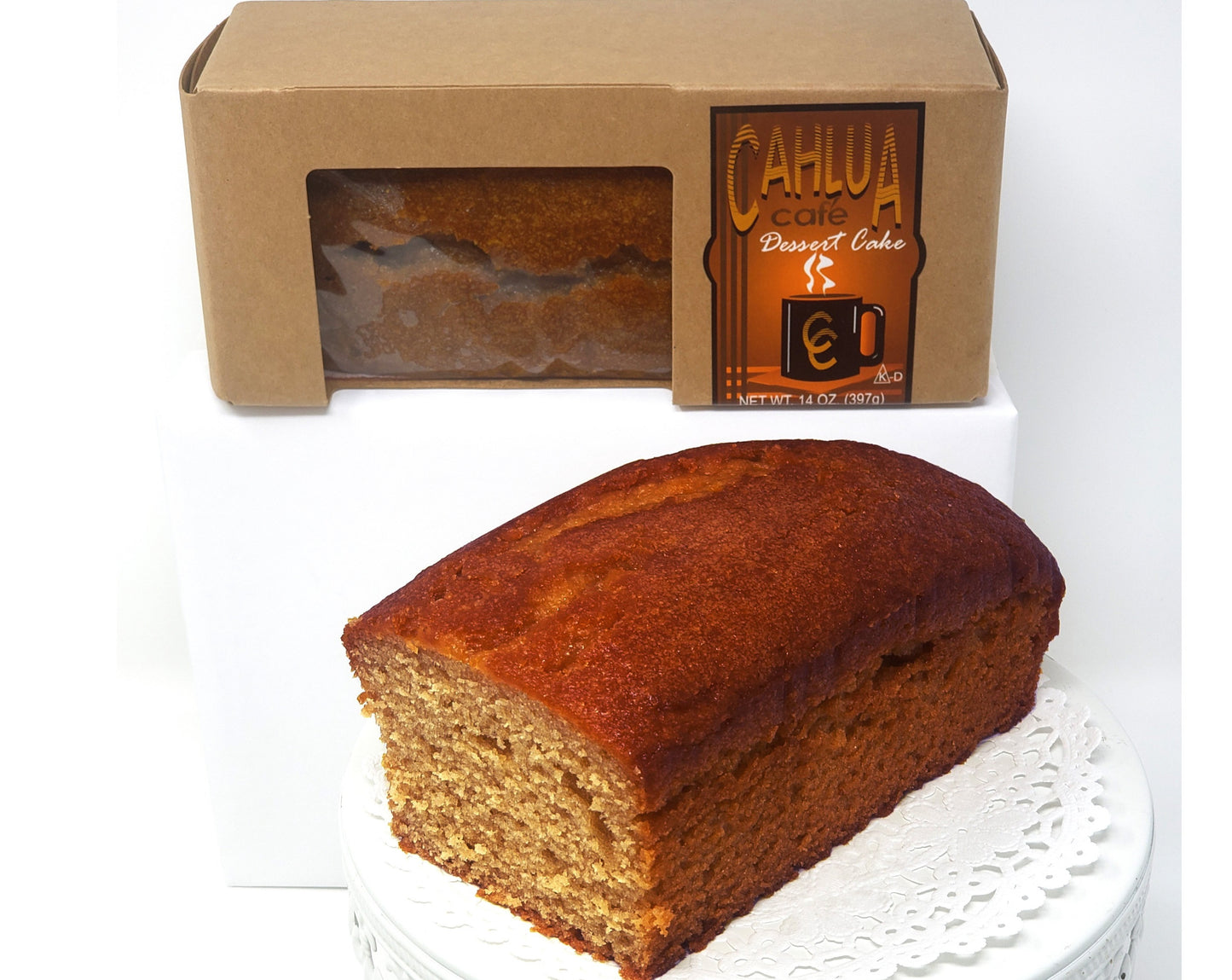 Cahlua Cafe Liqueur Dessert Cake - JaneParker.com