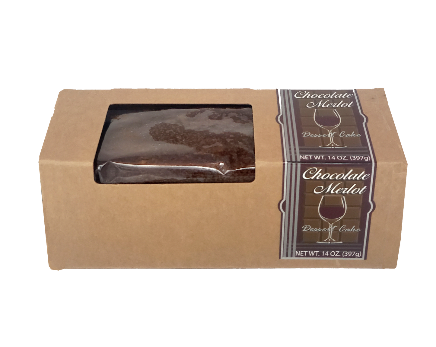 Chocolate Merlot Liqueur Dessert Cake - JaneParker.com