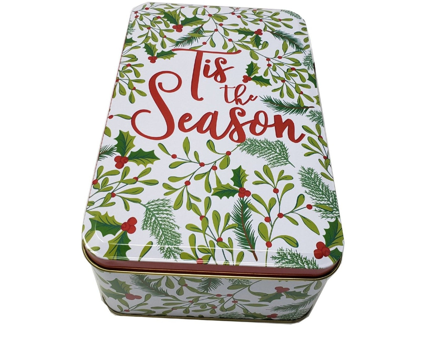 Bourbon & Rum 16 Oz. Loaf Holiday Tin - JaneParker.com