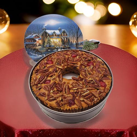 Amaretto Fruitcake 48 Oz. Tin