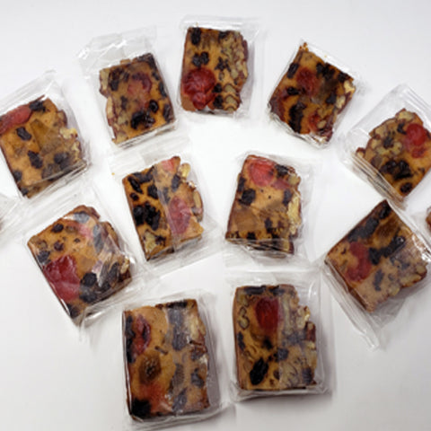 Bourbon & Rum Fruitcake Slices 120 Pieces