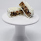 White Chocolate Covered Fruitcake Slices - JaneParker.com