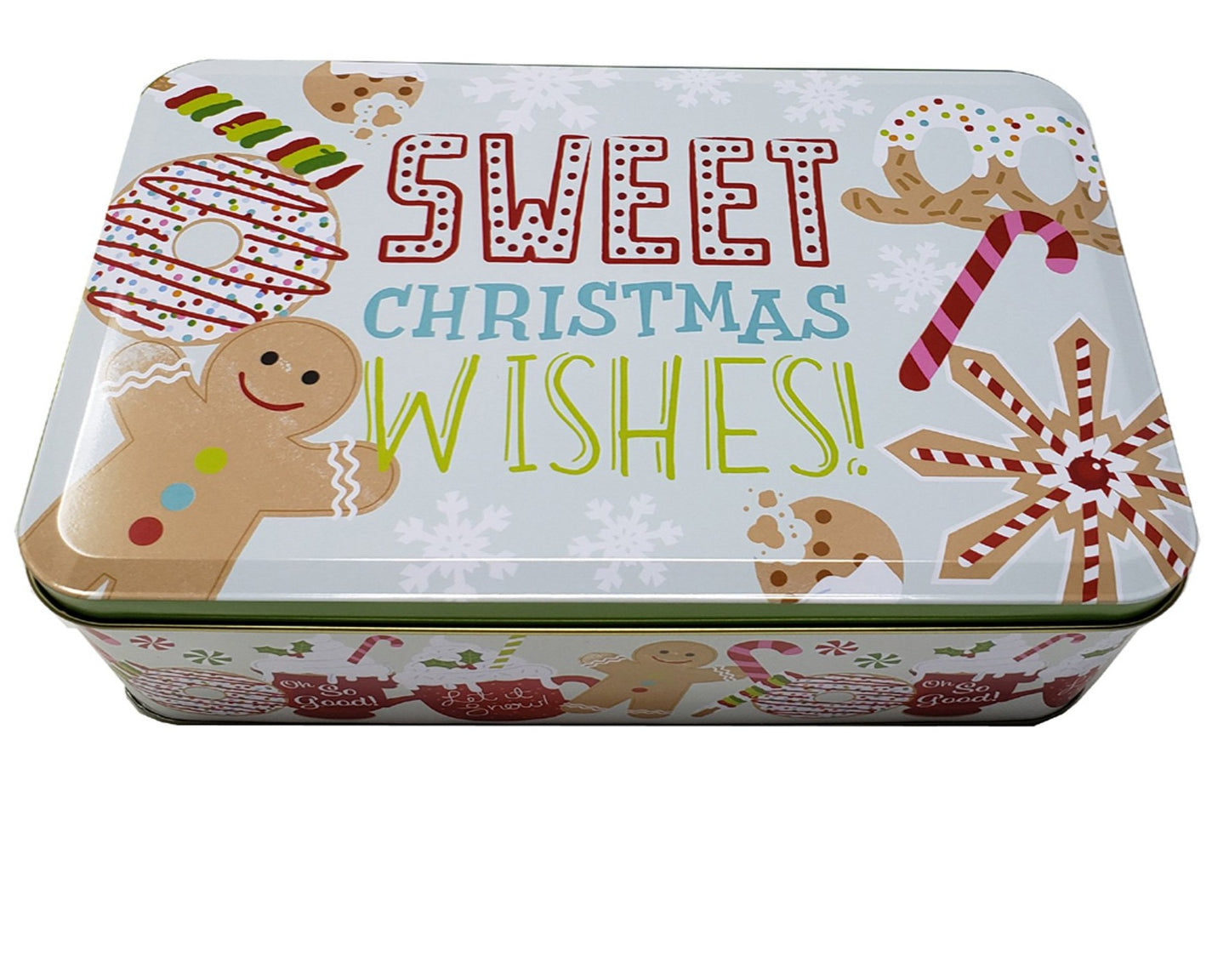 Chocolate 16 Oz. Holiday Tin - JaneParker.com