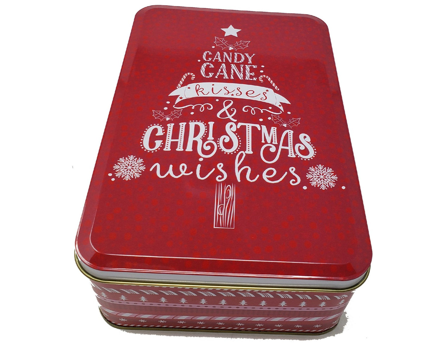 Chocolate 16 Oz. Holiday Tin - JaneParker.com