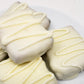 White Chocolate Covered Fruitcake Slices - JaneParker.com